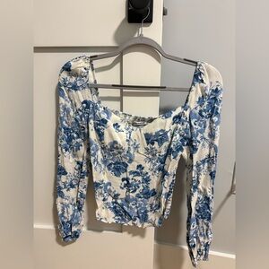 Reformation Reign Top, Olympia, Size 4